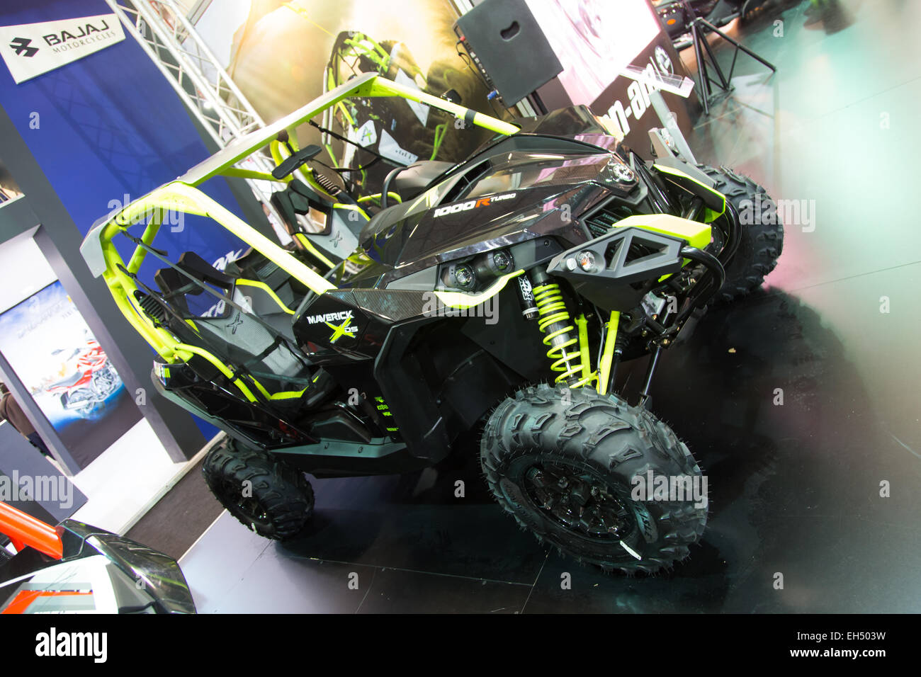 CanAm Maverick 1000R Turbo Eurasia Moto Bike Expo Istanbul Expo Center Stock Photo