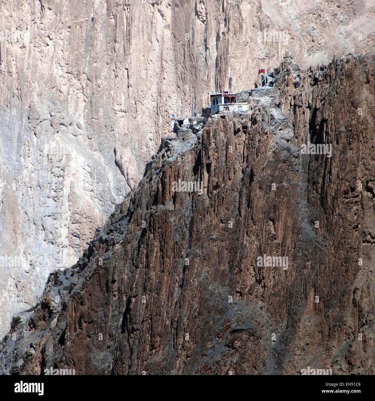 India, Jammu and Kashmir, Ladakh, Markha valley, Omlung, Techa, Techa ...