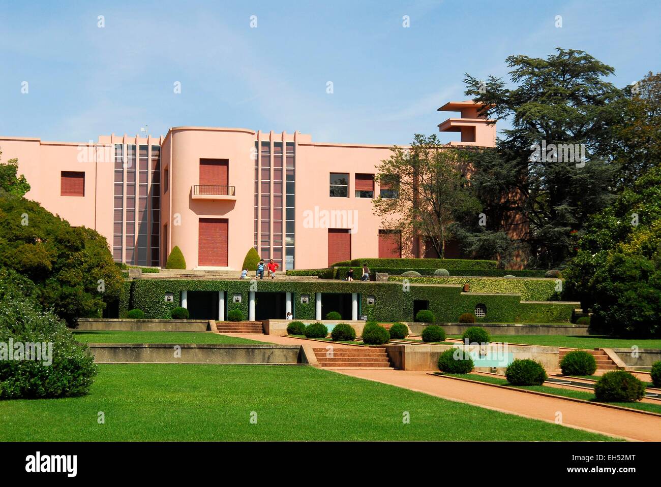 Portugal, North Region, Porto, Serralves Foundation, Museum of Modern Art and Gardens, the Art Nouveau house Stock Photo