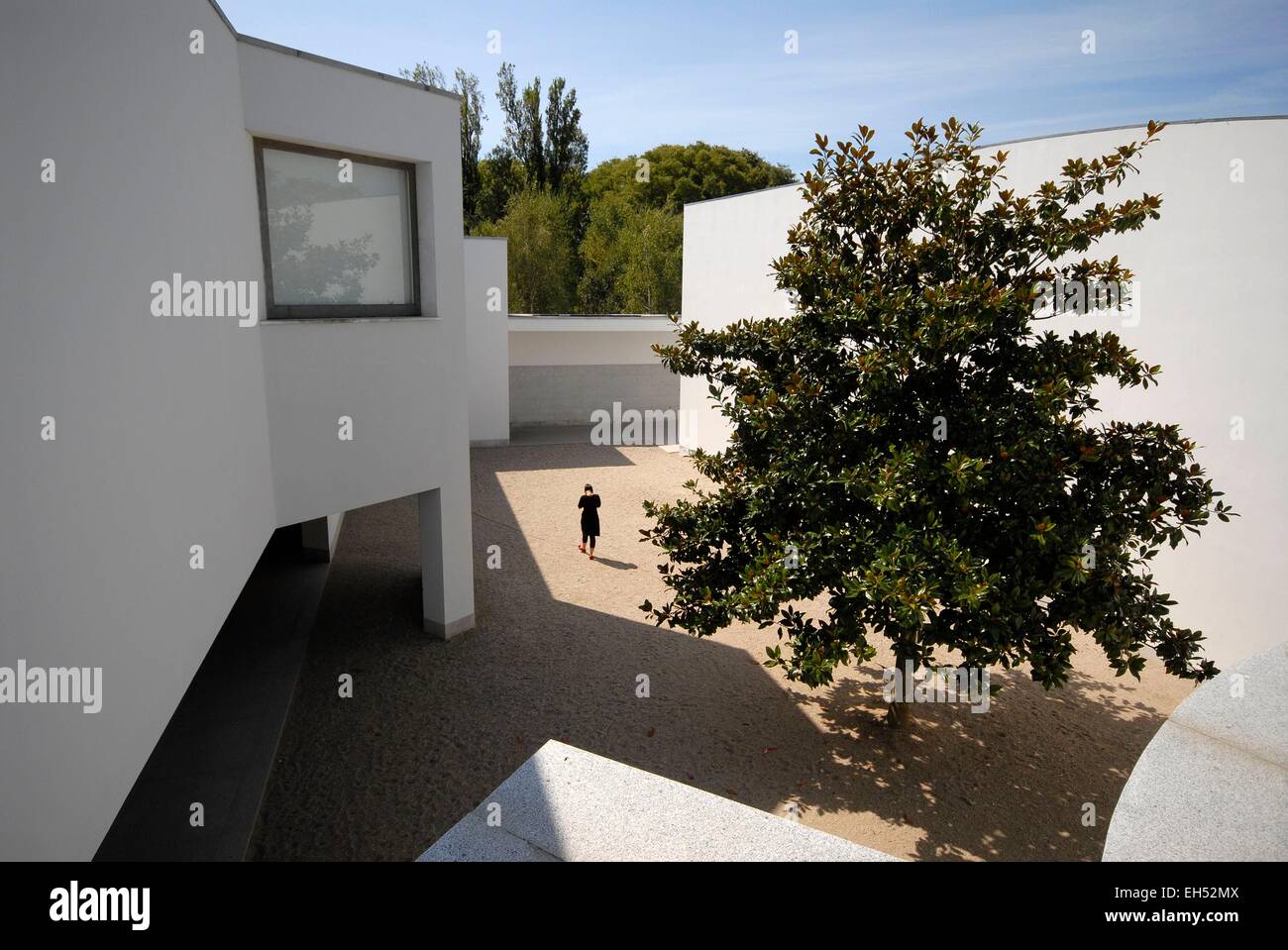 Portugal, North Region, Porto, Serralves Foundation, Museum of Modern Art Stock Photo