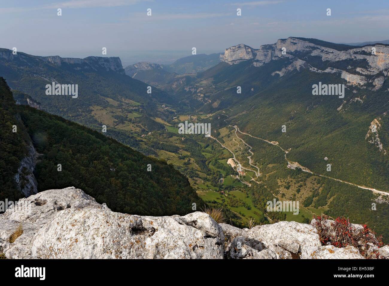 France, Drome, Vercors, Grand goulet Stock Photo Alamy