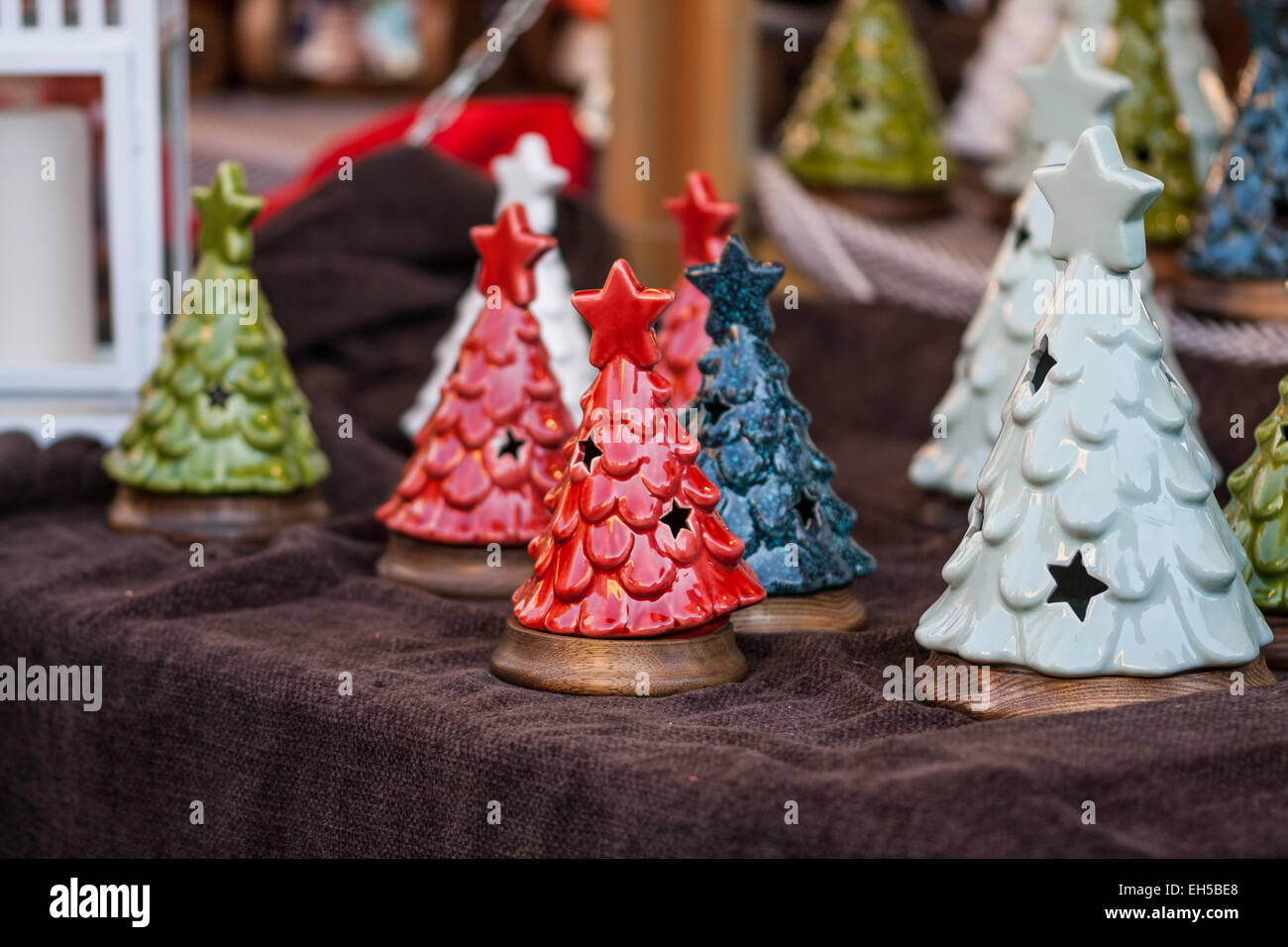 Christmas Market, Aosta, Valle d'Aosta, Italy Stock Photo Alamy
