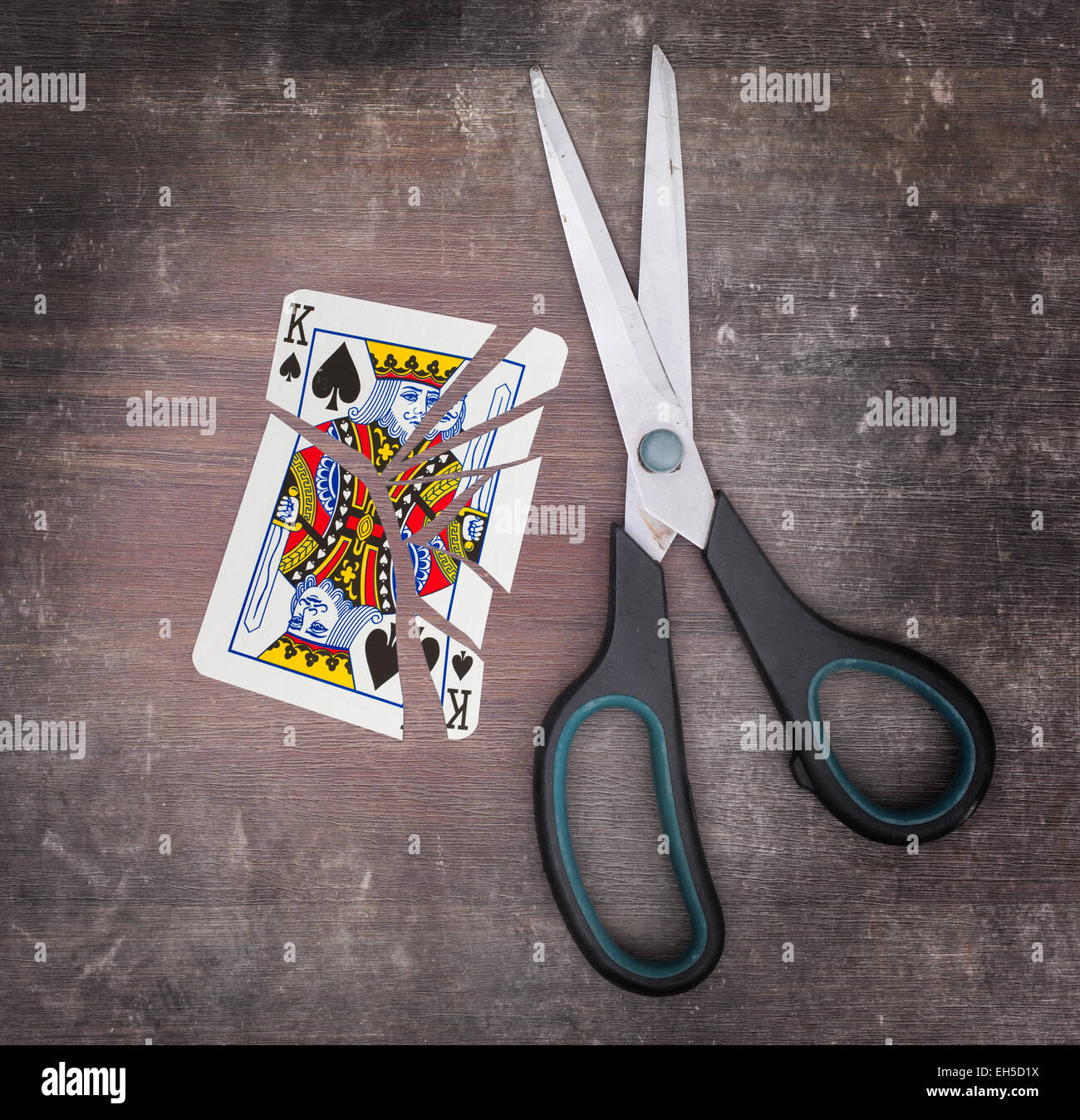 King of spades playing card hi-res stock photography and images - Alamy