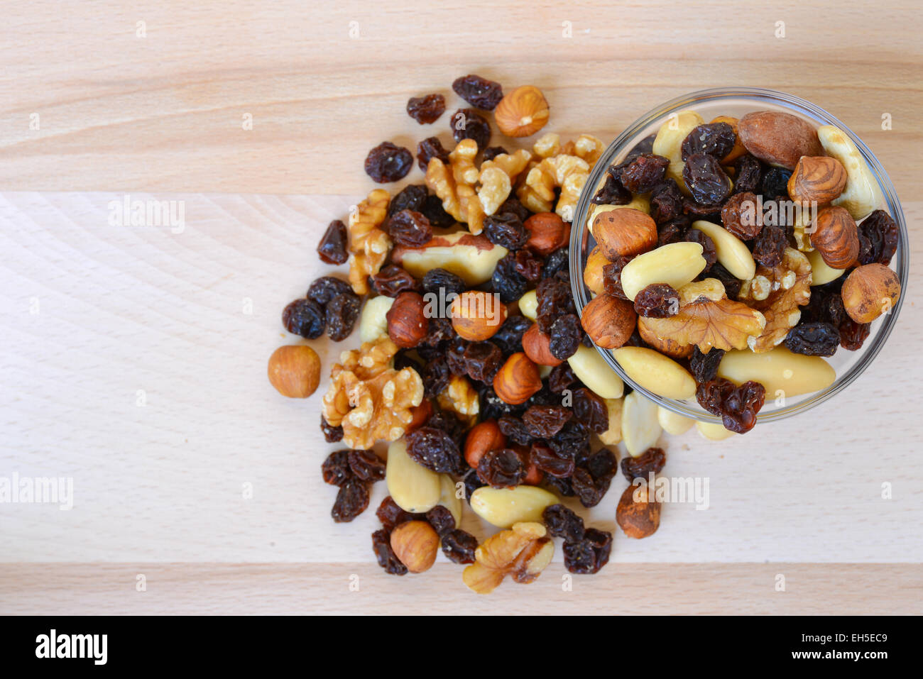 Mixed nuts and dried fruits Stock Photo Alamy