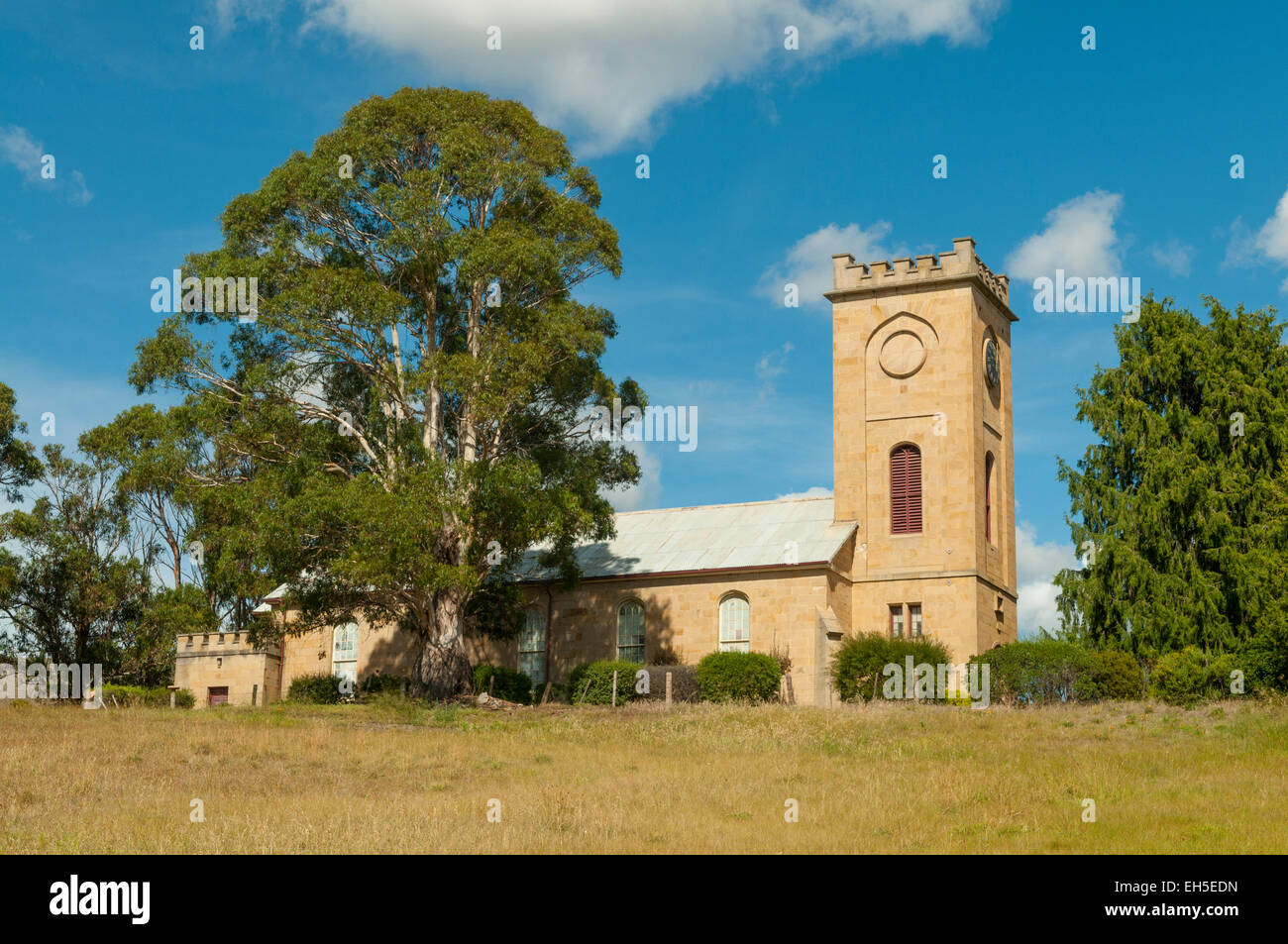 St Luke's Church, Richmond, Tasmania, Australia Stock Photo