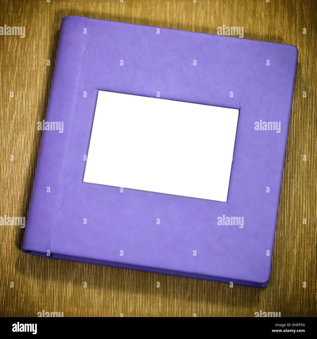 Polaroid Fabric Covered Scrapbook Album (8 x 8, Purple)