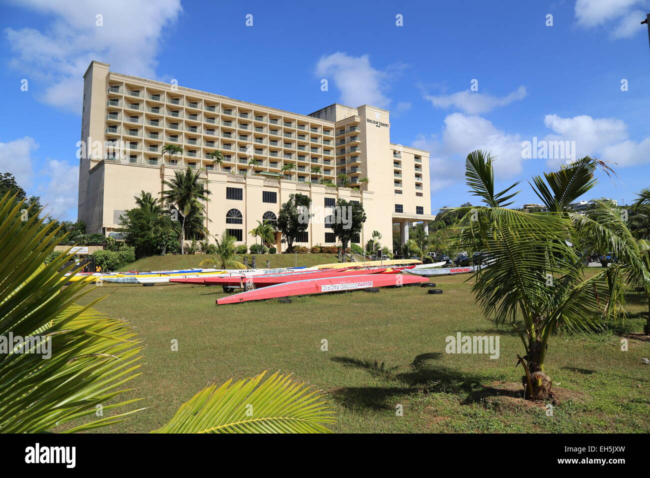 Hotel in Guam - March 2015 Stock Photo