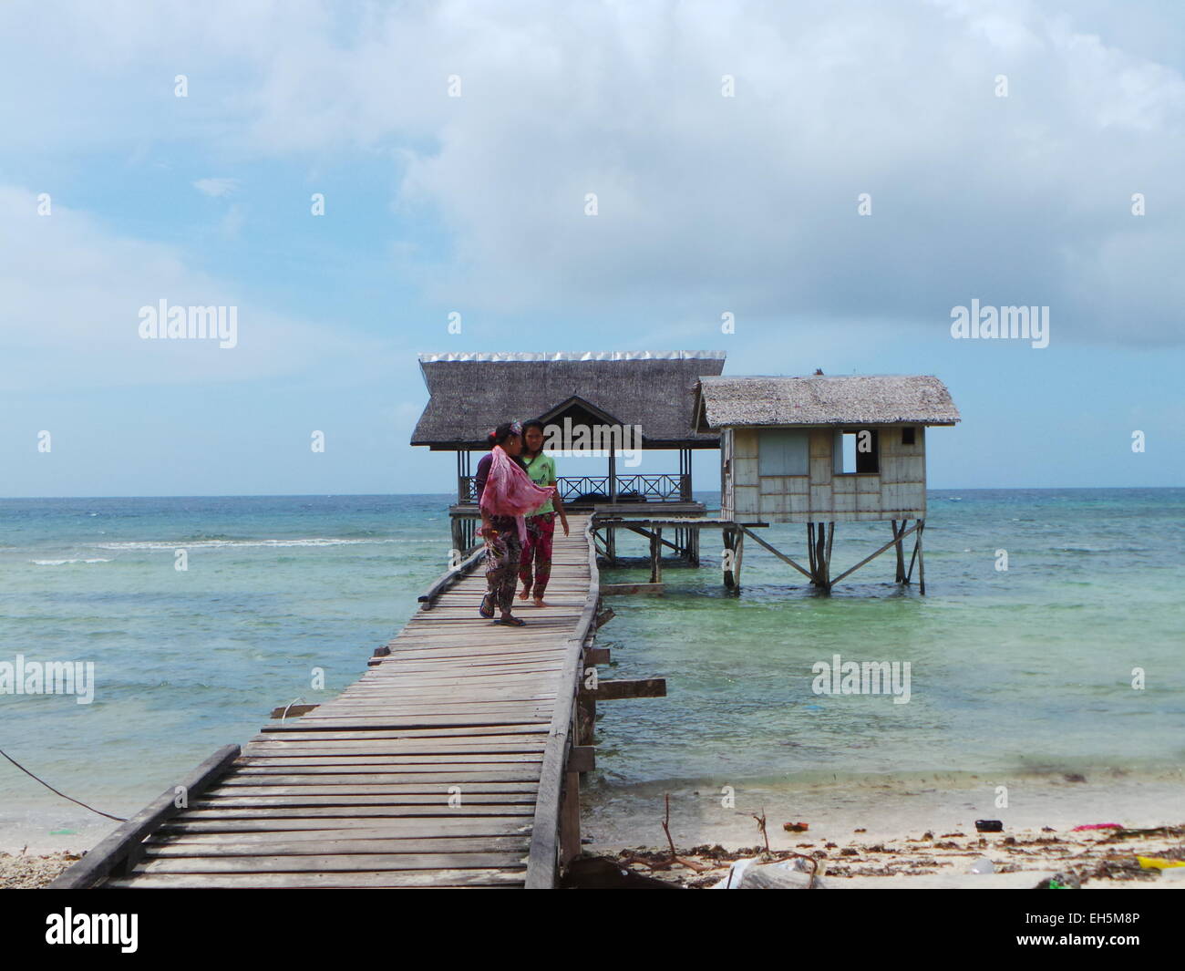 Tawi-Tawi is blessed with pristine beaches, but there are few tourist visiting the area due to peace and security issue in Mindanao. © Sherbien Dacalanio/Pacific Press/Alamy Live News Stock Photo