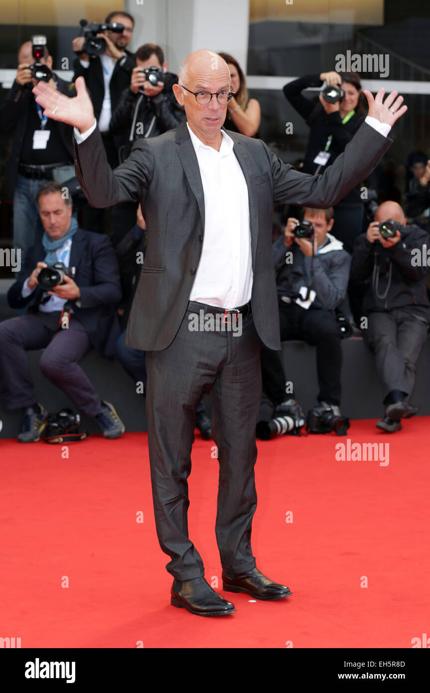 71st Venice Film Festival - Italy in a Day - Premiere  Featuring: Gabriele Salvatores Where: Venice, Italy When: 02 Sep 2014 Stock Photo
