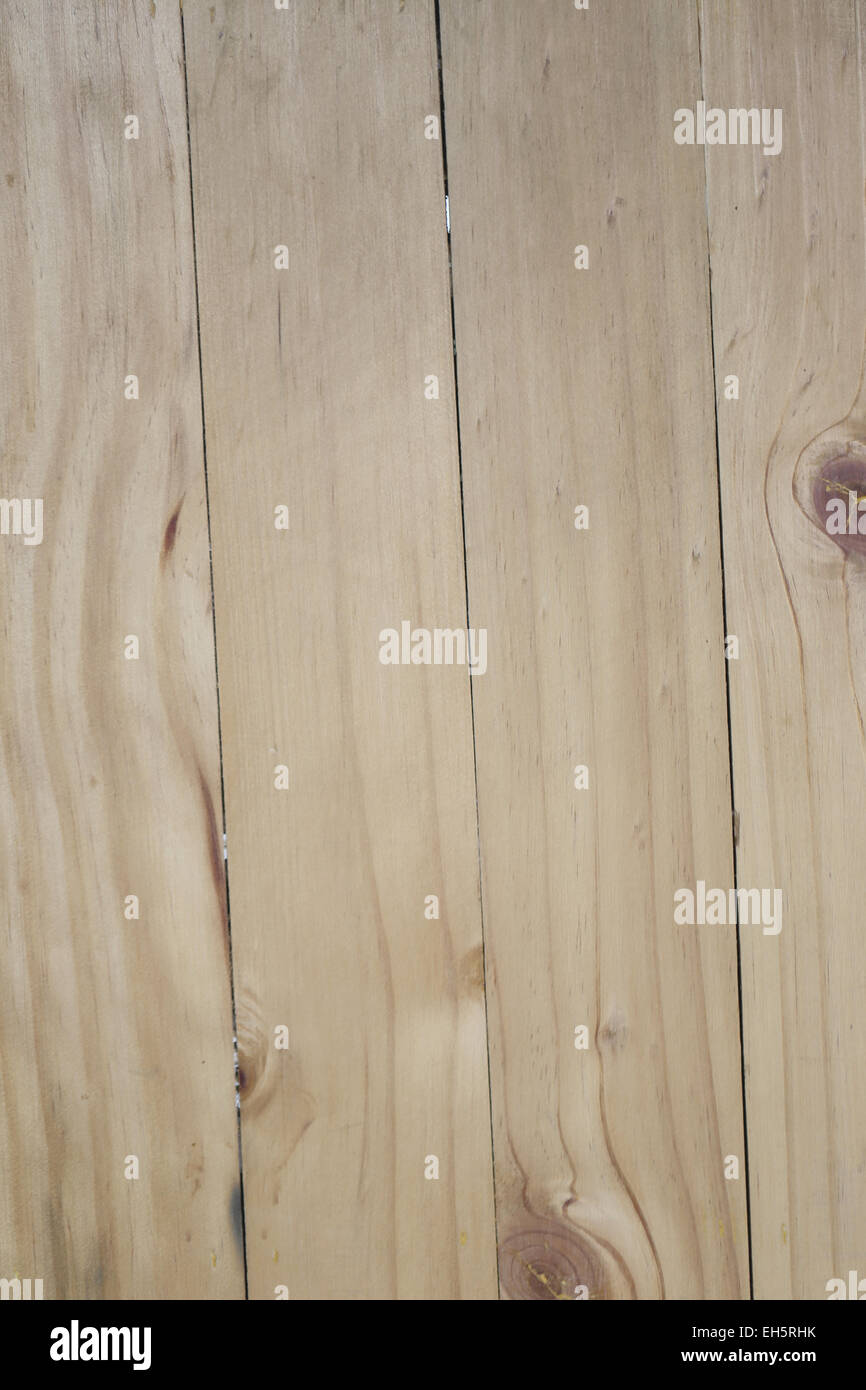 surface of old wood plank for background. Stock Photo