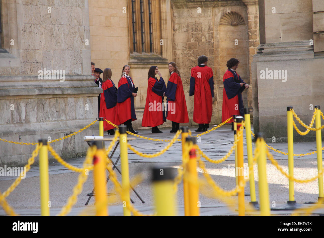 Oxford university degree ceremony hi-res stock photography and images ...