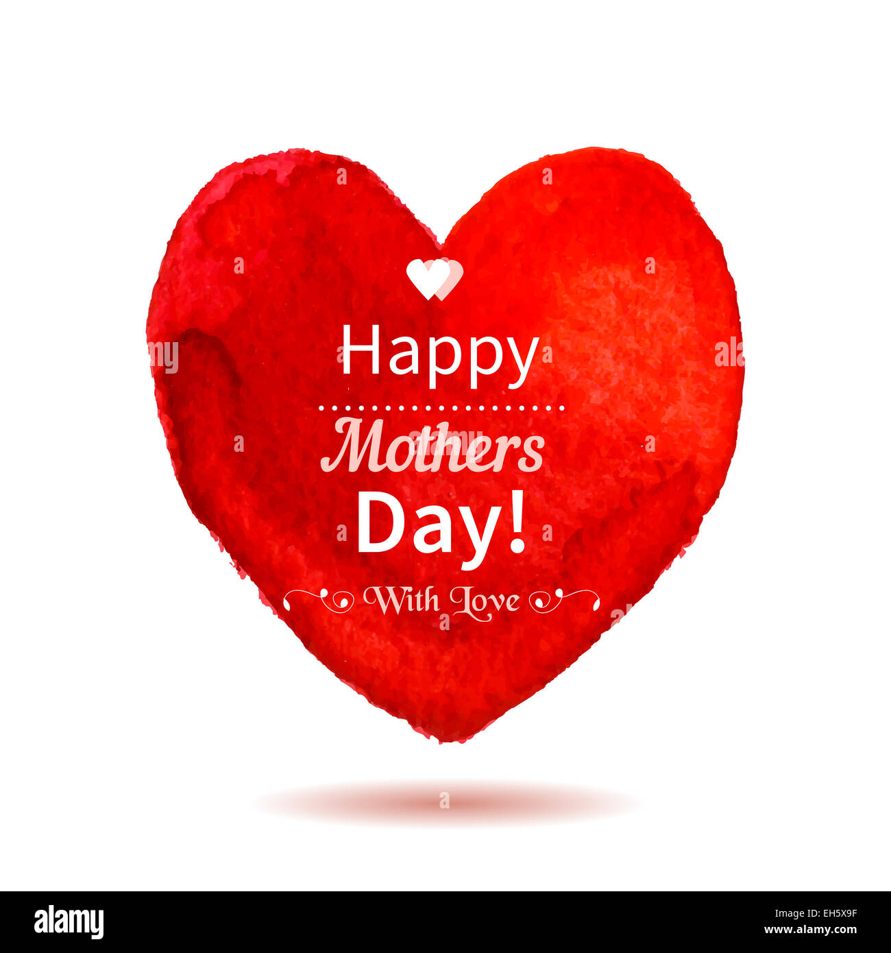 Greeting card design for Mother's Day Stock Photo Alamy