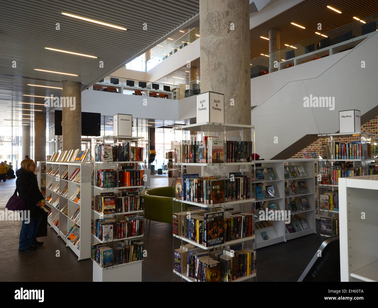 The Public, Library, Halifax, Nova Scotia Stock Photo Alamy