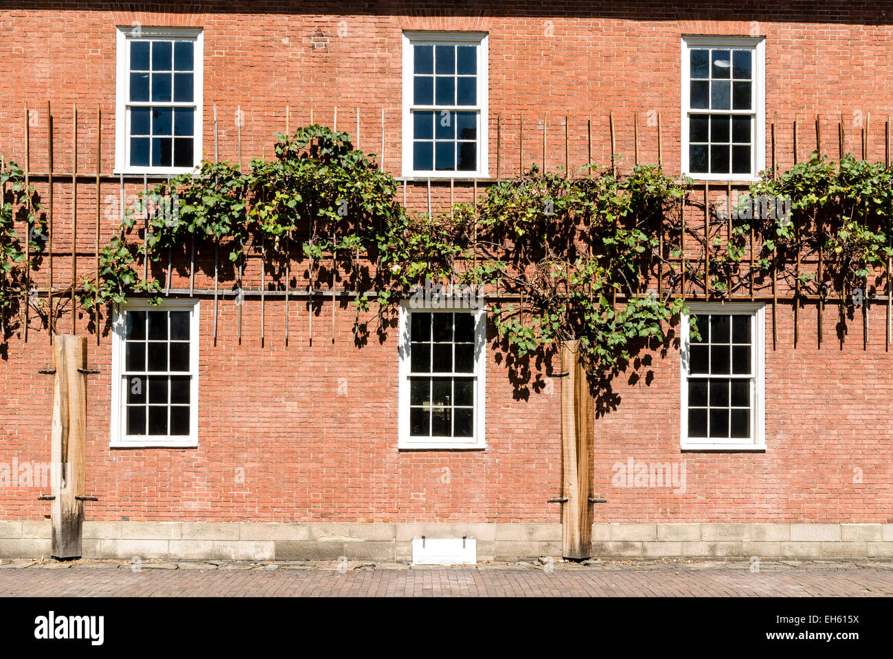 Feast Hall, Old Economy Village, Ambridge, Pennsylvania Stock Photo Alamy