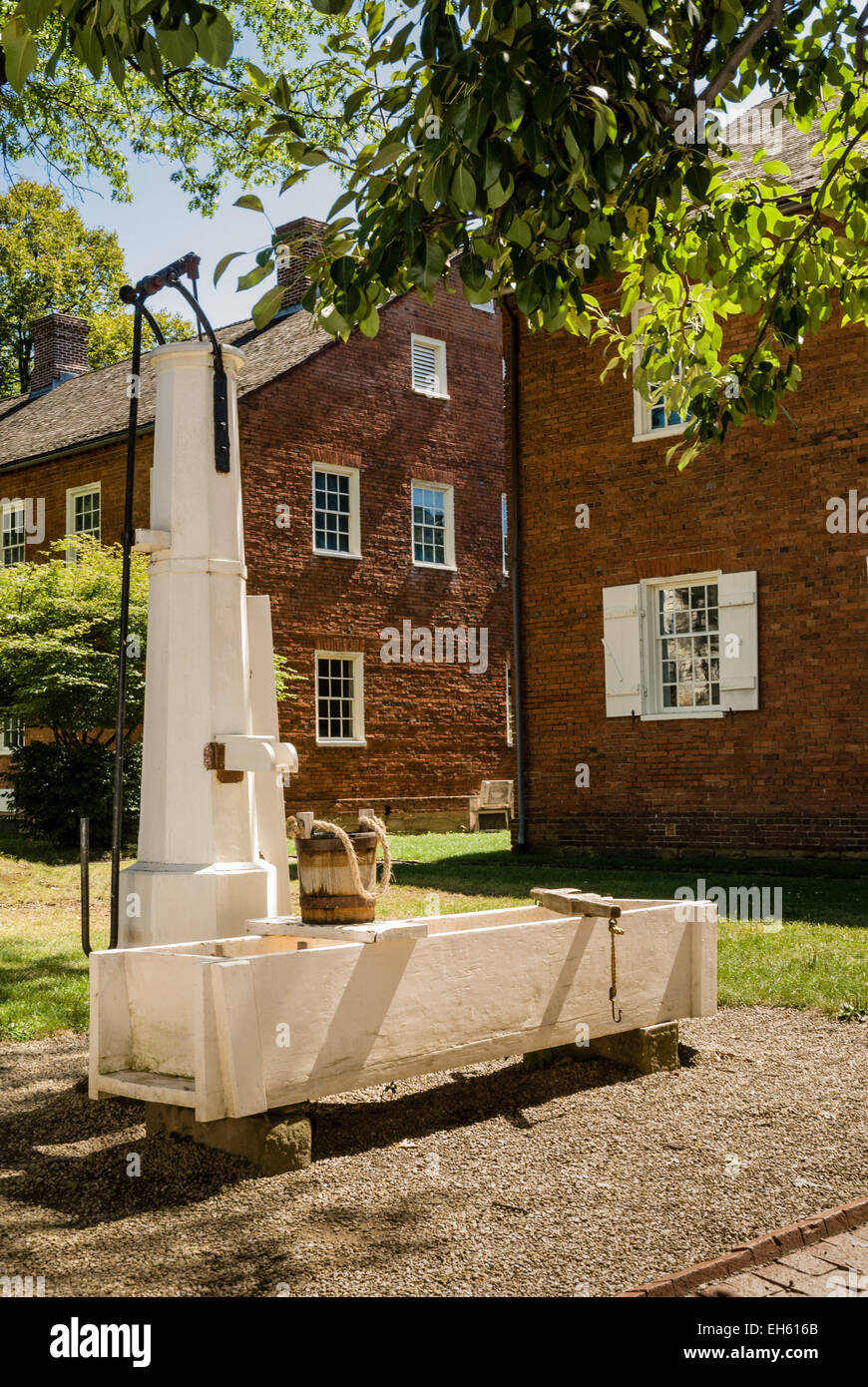 Old Economy Village, Ambridge, Pennsylvania Stock Photo Alamy