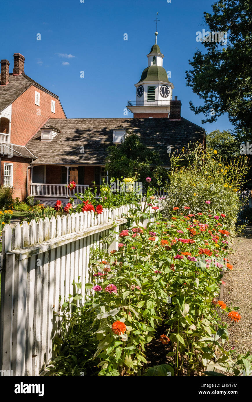 Old Economy Village, Ambridge, Pennsylvania Stock Photo Alamy