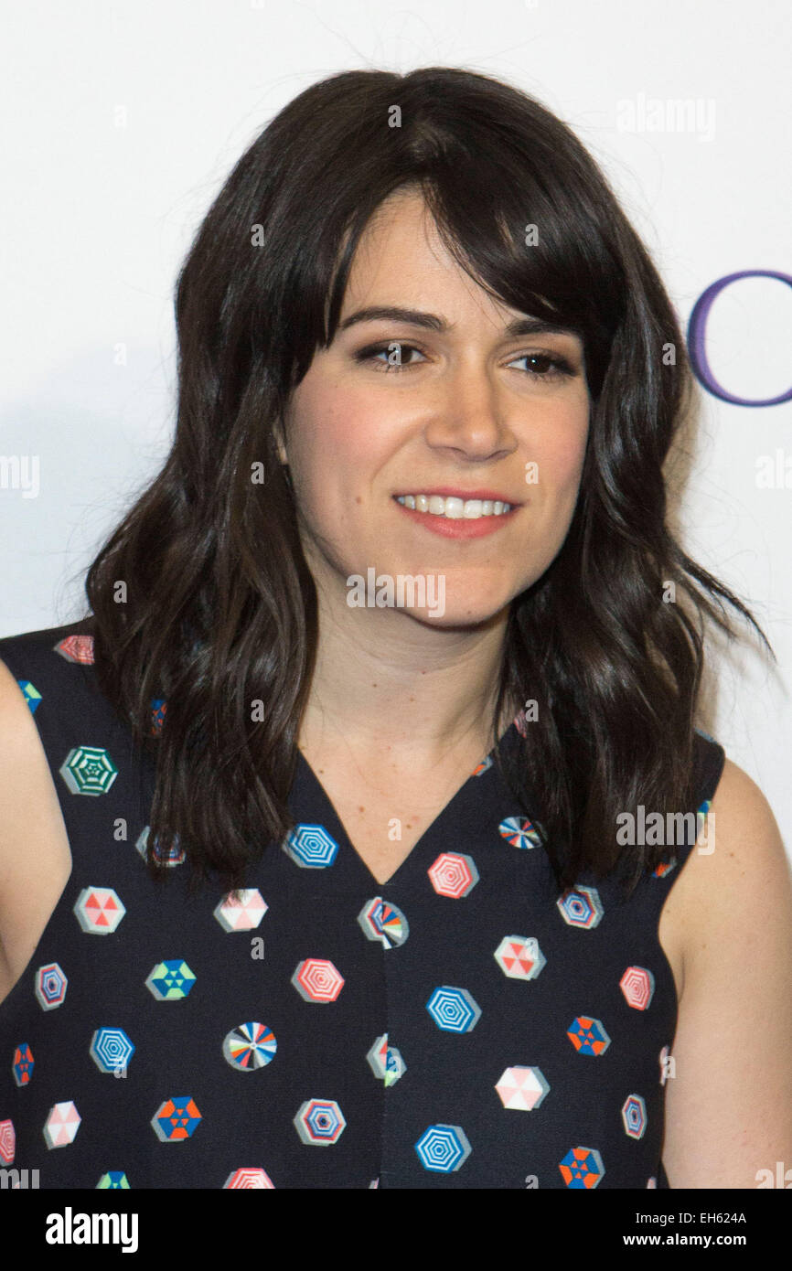 Abbi jacobson attends salute comedy hi-res stock photography and images