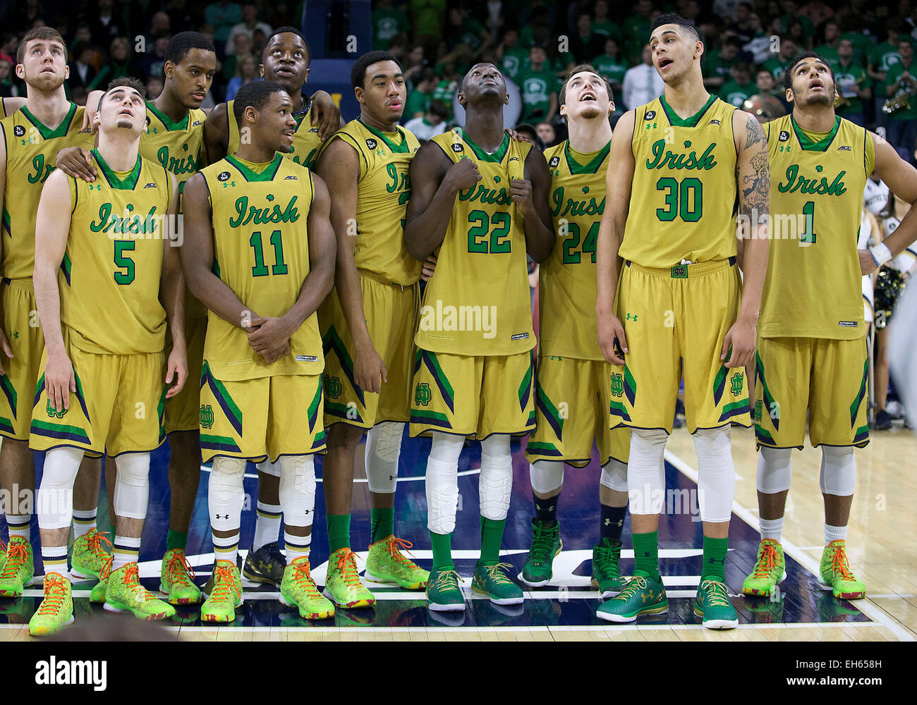 2015 notre dame basketball roster