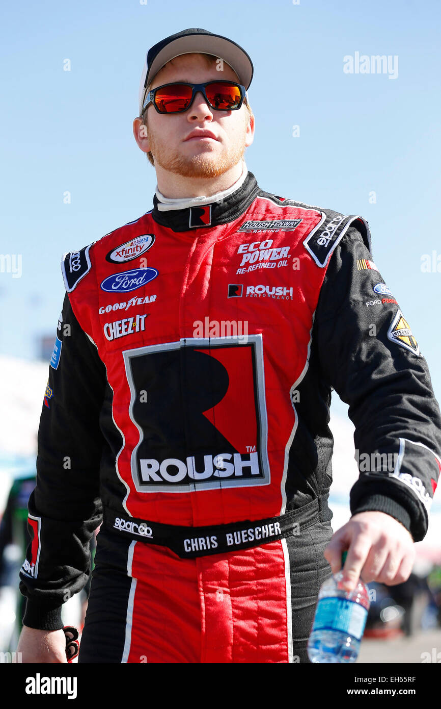 Las Vegas, NV, USA. 7th Mar, 2015. The NASCAR Xfinity Series teams take