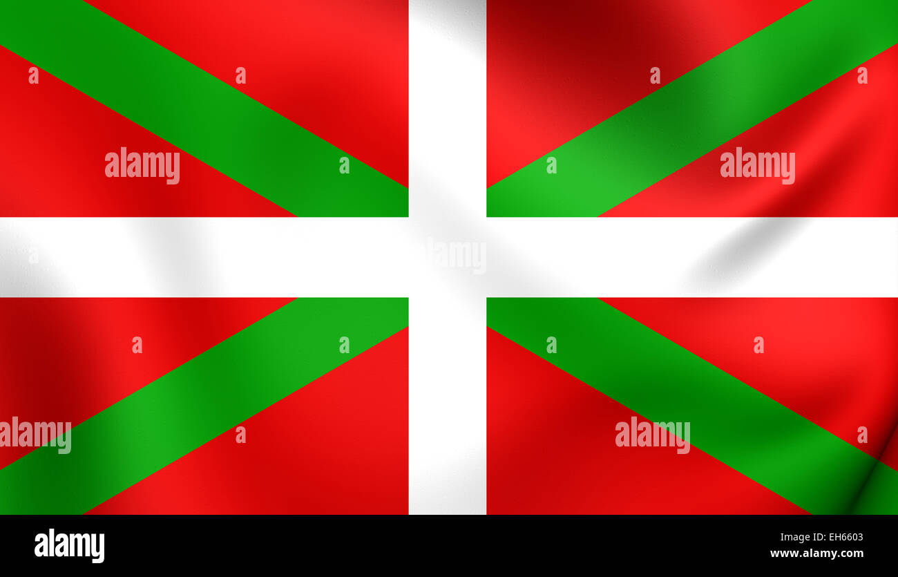 Flag of Basque Country. Close Up Stock Photo Alamy