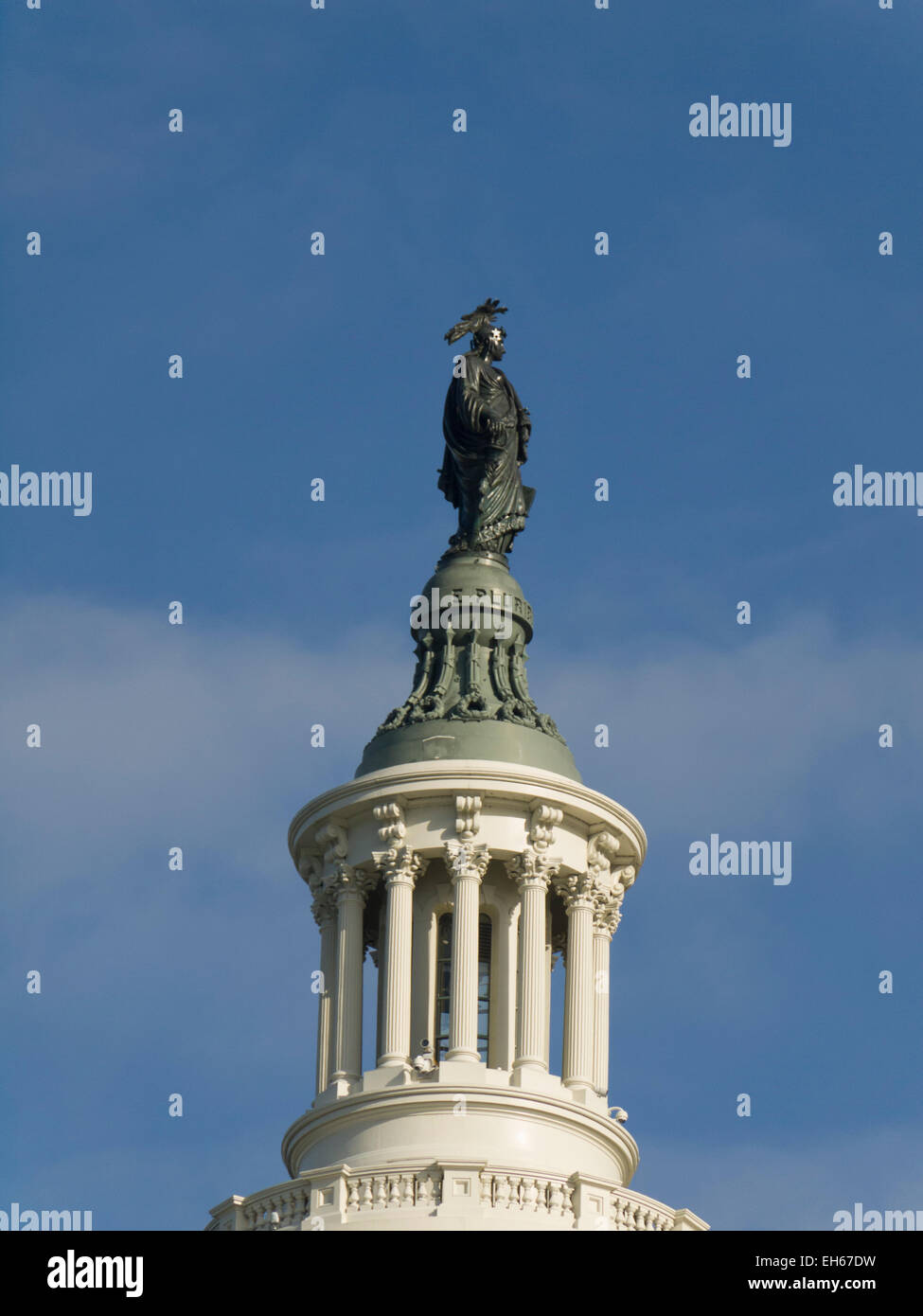 Capital Hill, Government Shutdown 2013, Washington DC Stock Photo