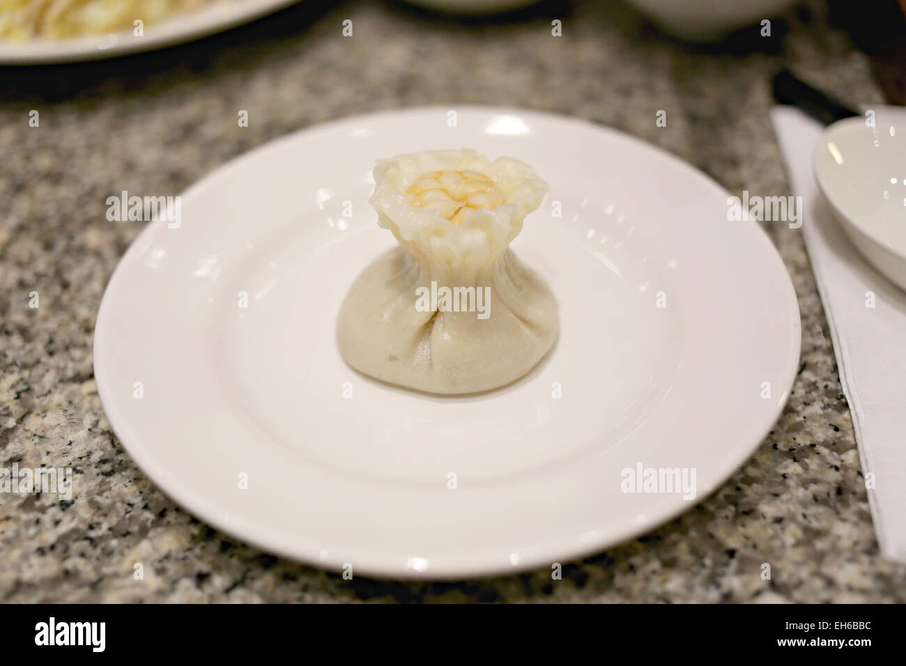 Chinese food made of dough in the kitchen. Stock Photo
