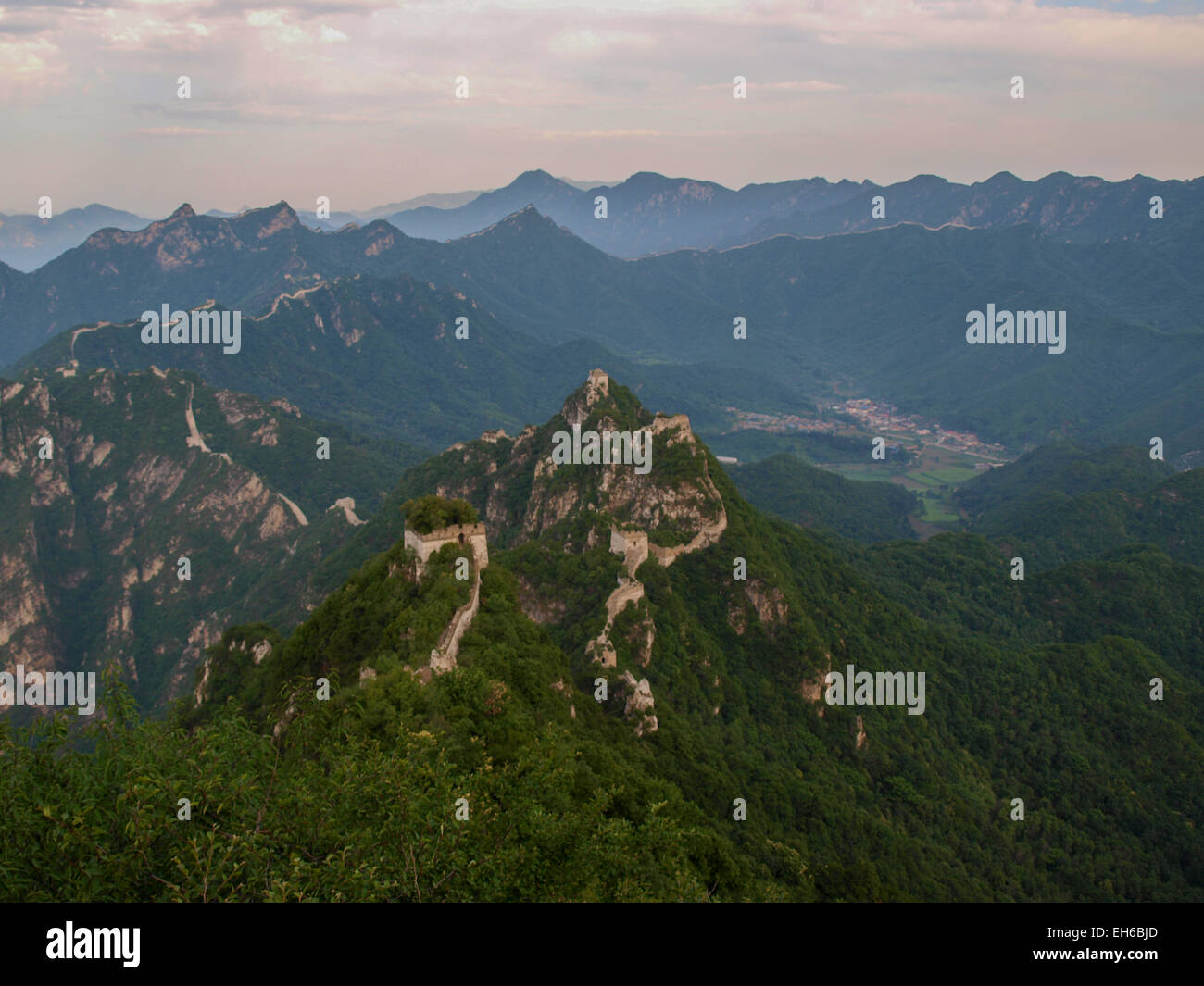 Great Wall of China from Above - Aerial View of Crumbling and Remote  Location (History and Travel) 