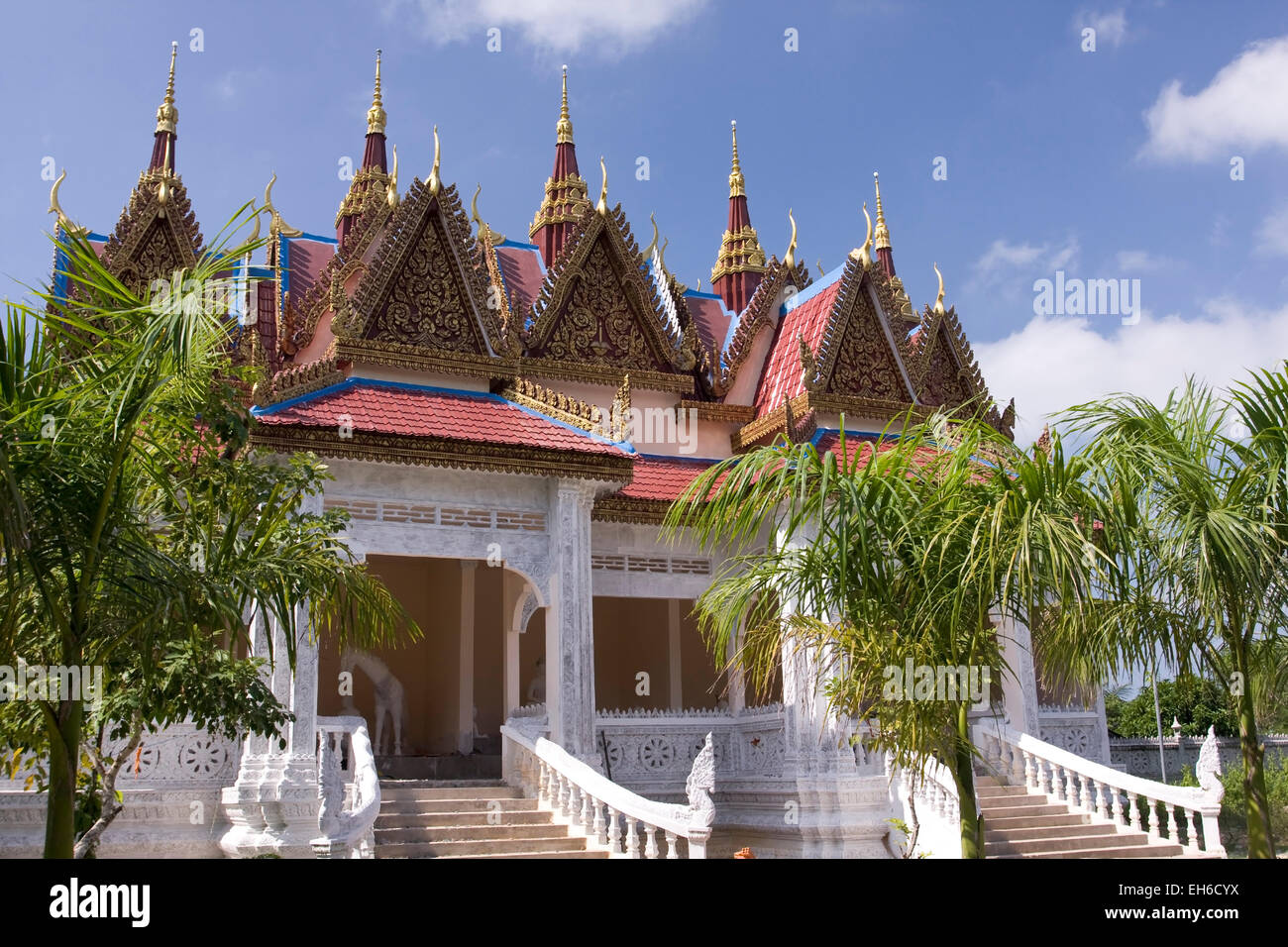 Gian Giac Pagoda, Cai Be, Mekong Delta, Vietnam, Southeast Asia Stock Photo