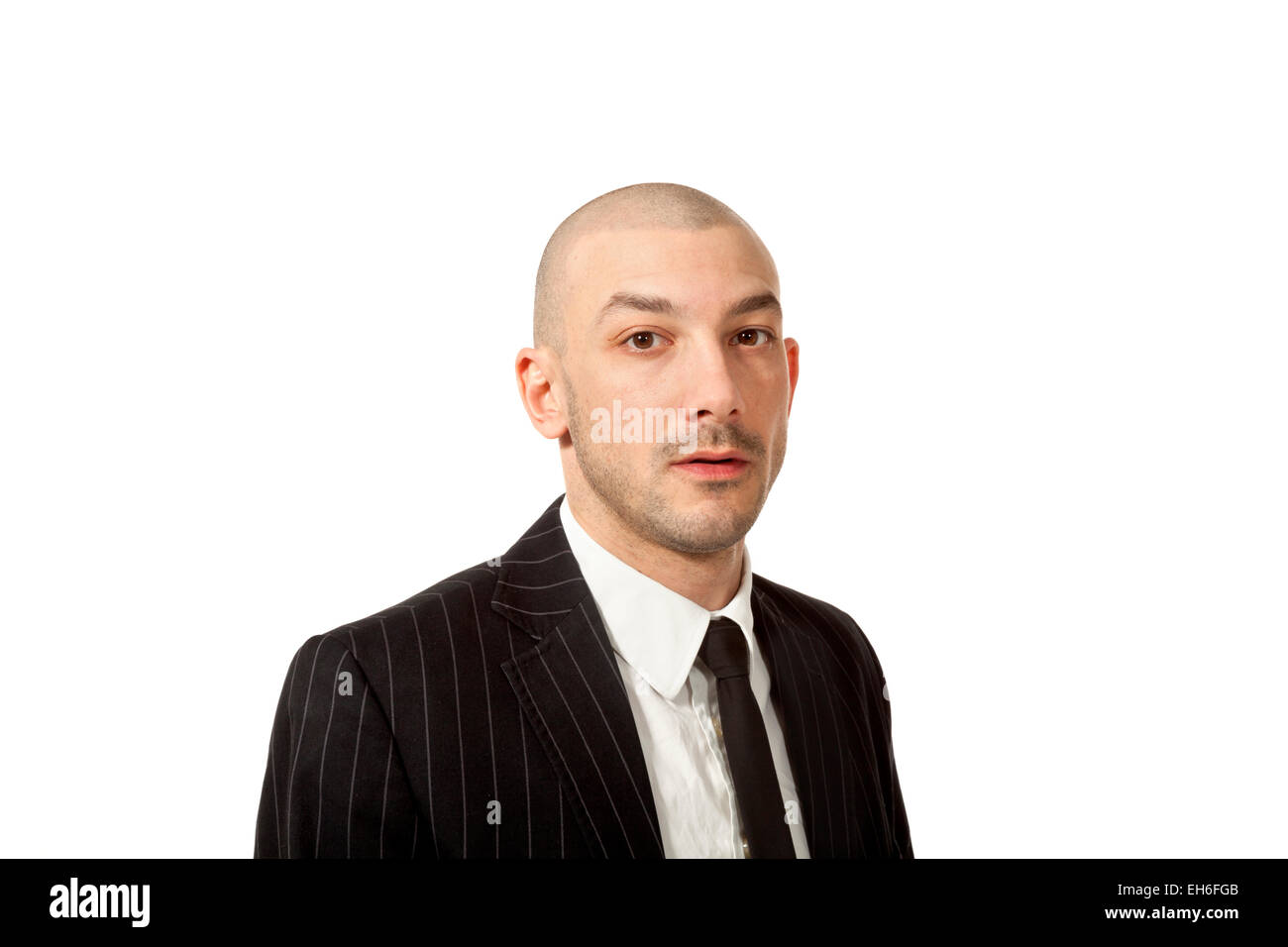 portrait of businessman, isolated on white background Stock Photo - Alamy