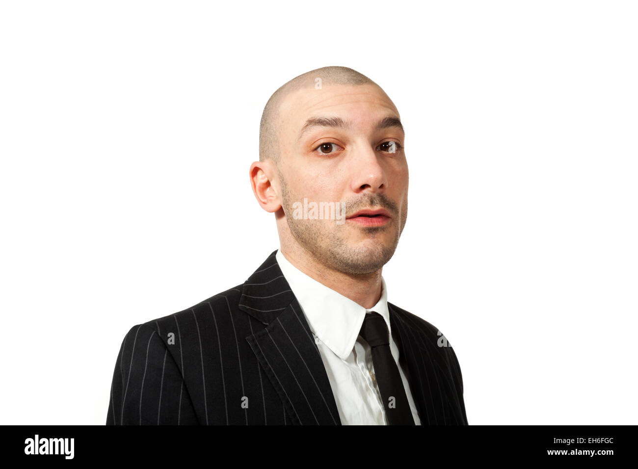portrait of businessman, isolated on white background Stock Photo - Alamy