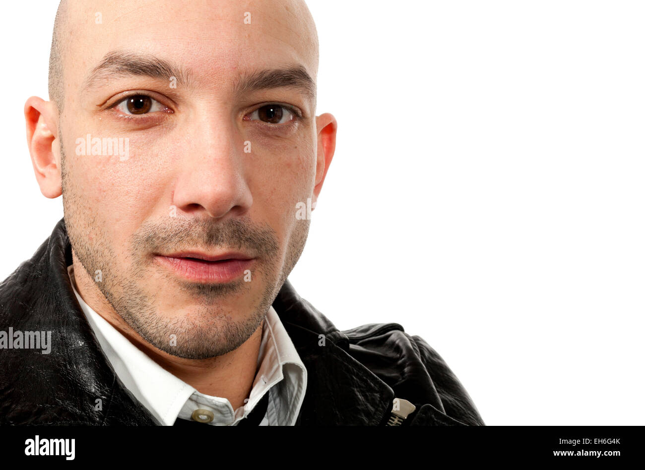 portrait of young man, isolated on white background Stock Photo - Alamy
