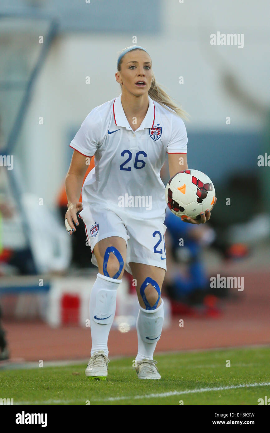 Julie Johnston (USA), MARCH 6, 2015 - Football / Soccer : Algarve Women's  Football Cup 2015 Group B match between USA - Switzerland at Municipal  Stadium in VRS Antonio, Portugal. (Photo by YUTAKA/AFLO SPORT)[1040] Stock  Photo - Alamy