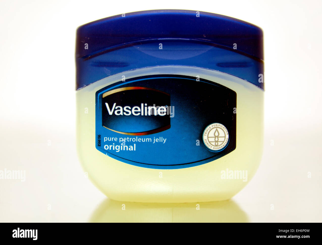 Jar of Vaseline pure petroleum jelly, London Stock Photo