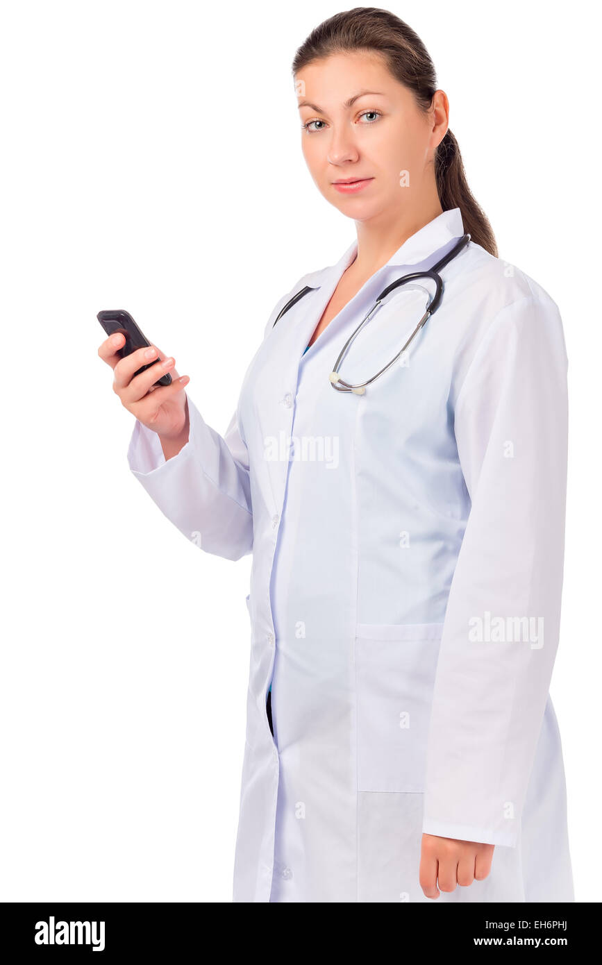 Female lab coat equipment hi-res stock photography and images - Alamy