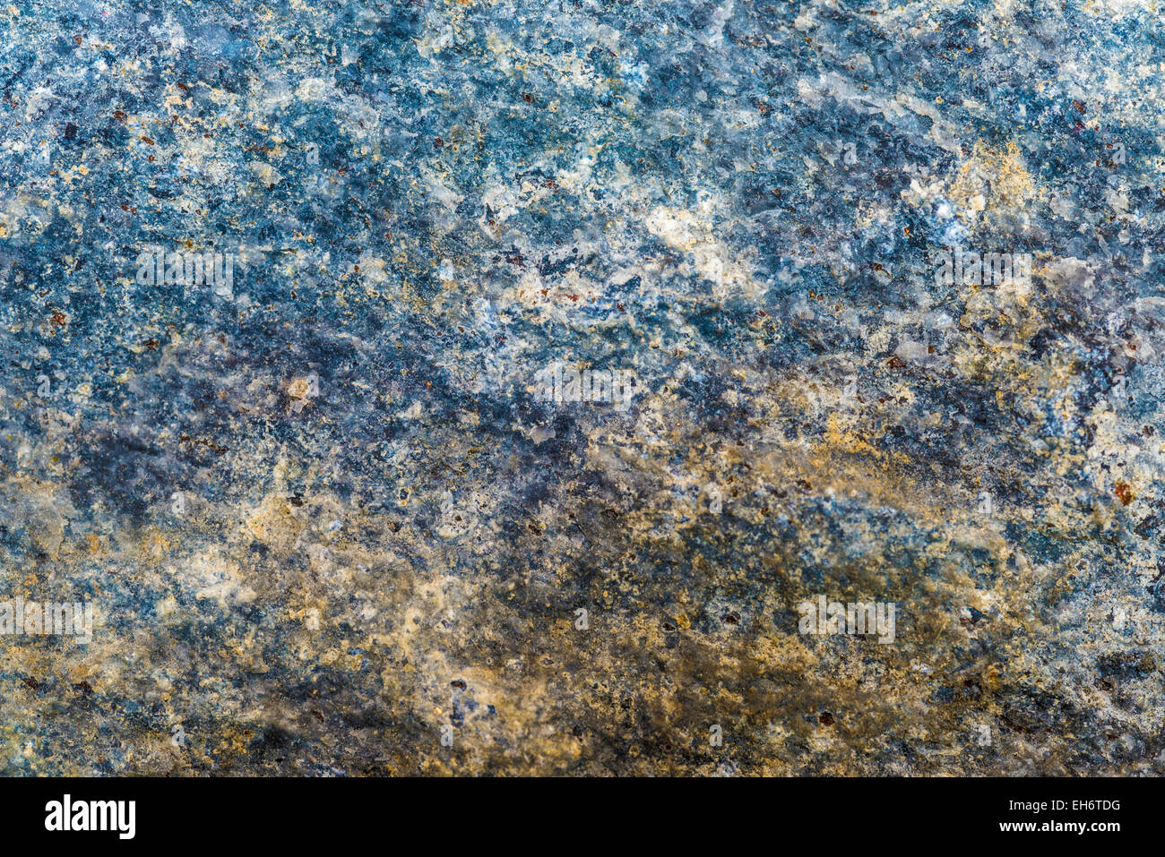 Macro of the surface of a stone creating an abstract background Stock Photo