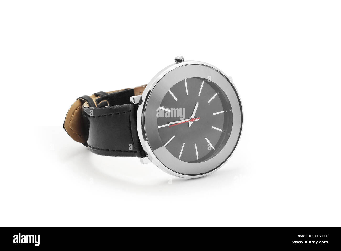 wrist watch on white background Stock Photo