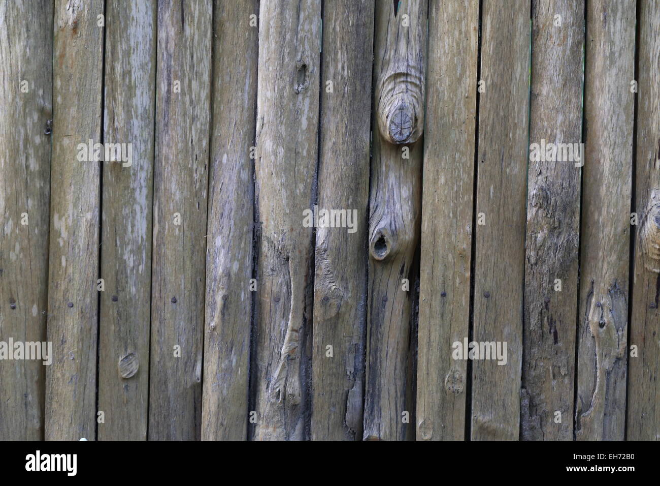 Old wooden wall for background image. Stock Photo