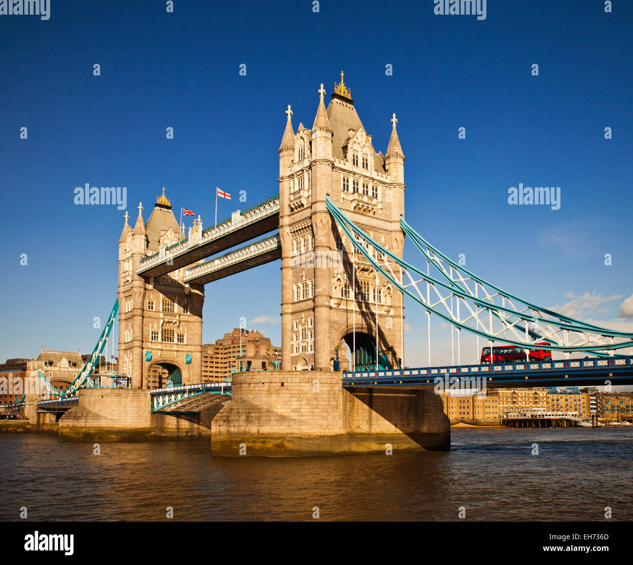 Tower Bridge London. Stock Photo