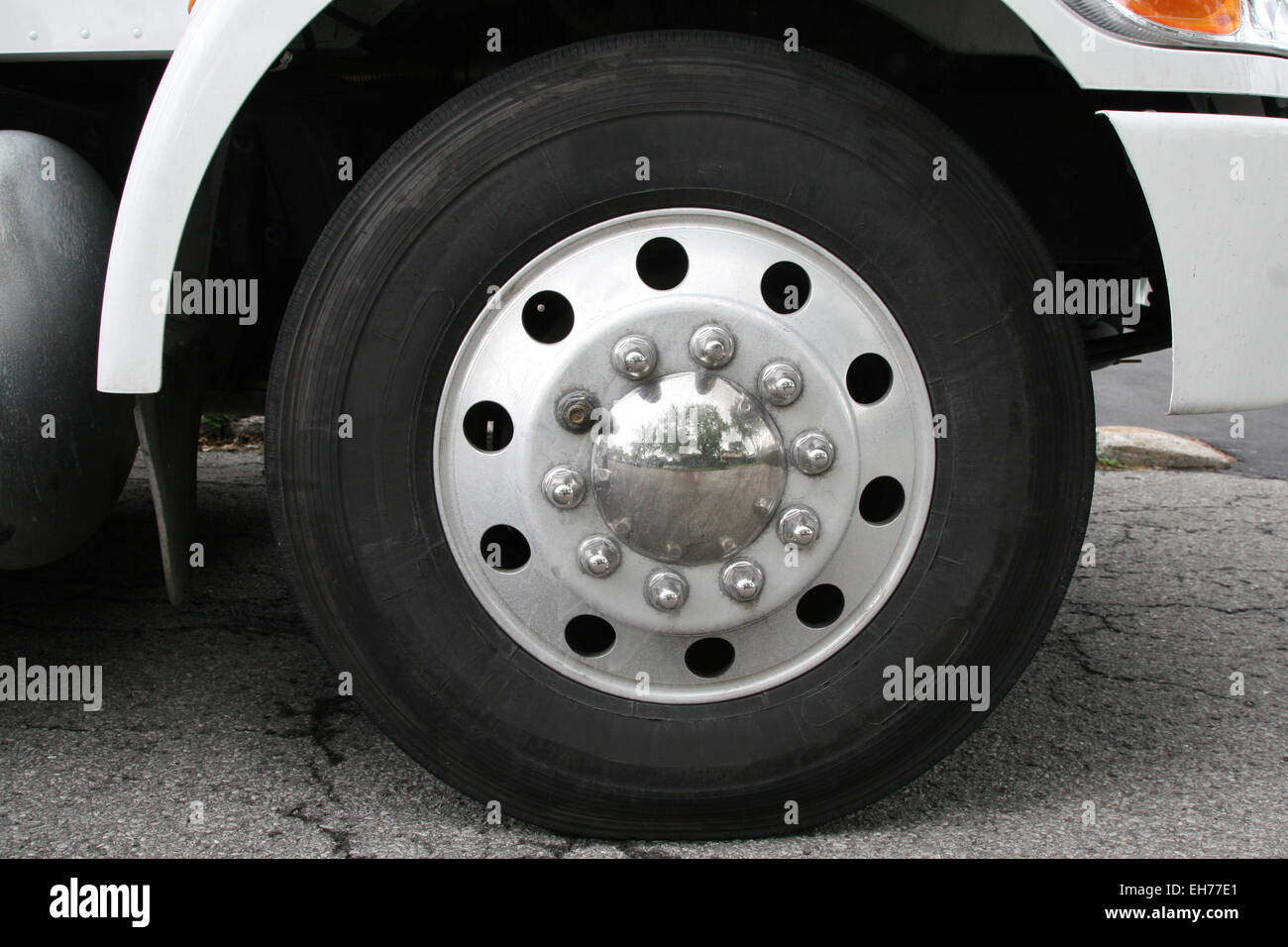 Wheel and tire set Stock Photo Alamy