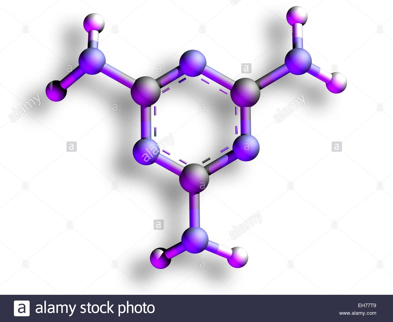 Melamine Molecule High Resolution Stock Photography and Images Alamy
