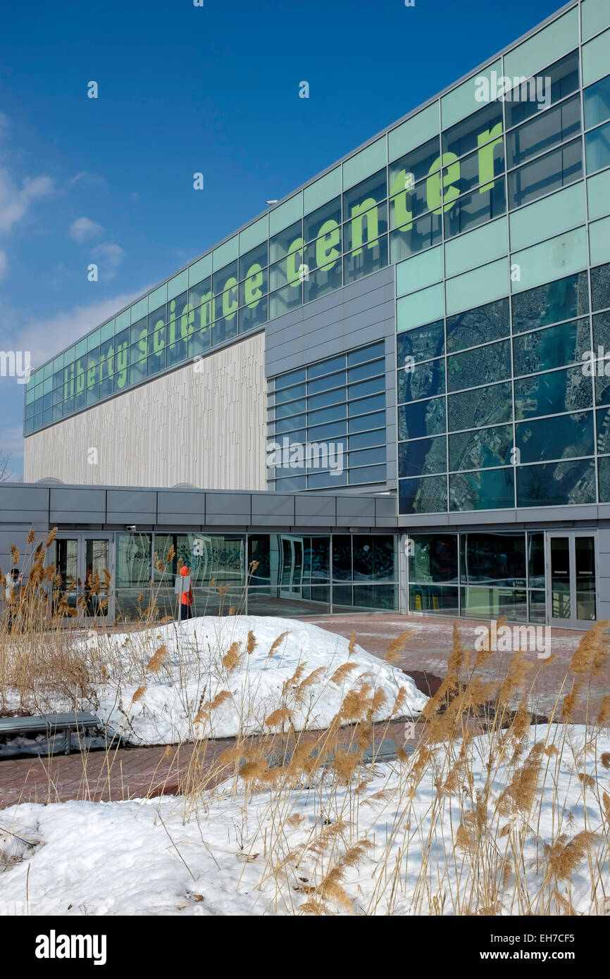 Exterior view of Liberty Science Center, New Jersey USA Stock Photo Alamy