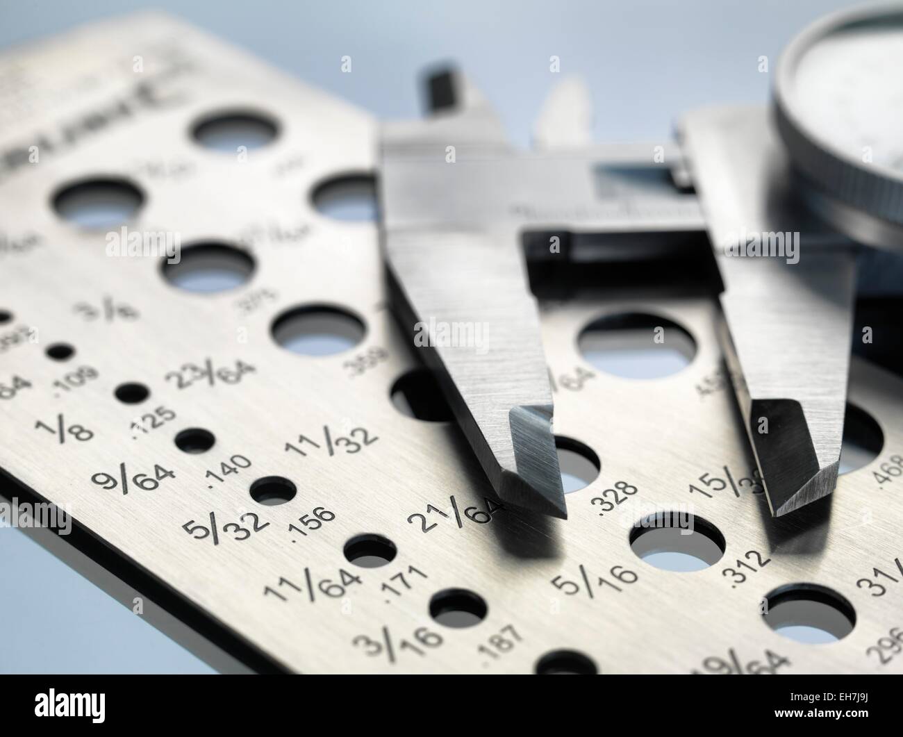 Engineering measurement tools Stock Photo Alamy