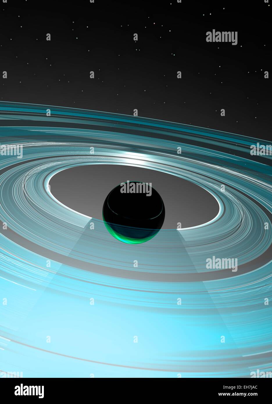 Drawing Planet Rings Planet and rings, illustration Stock Photo - Alamy