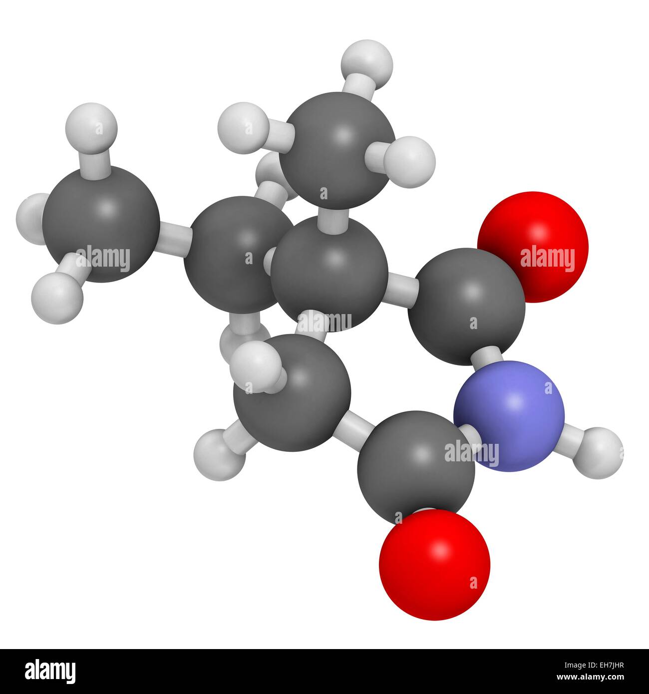 Ethosuximide anticonvulsant drug molecule Stock Photo - Alamy