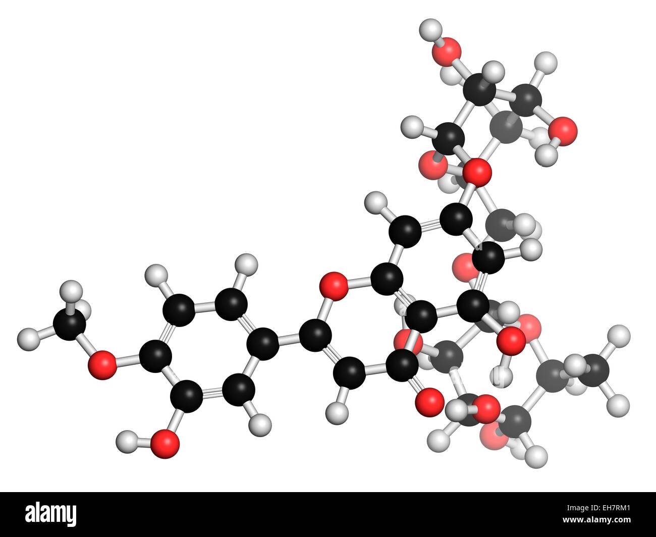 Diosmin hemorrhoid drug molecule Stock Photo Alamy