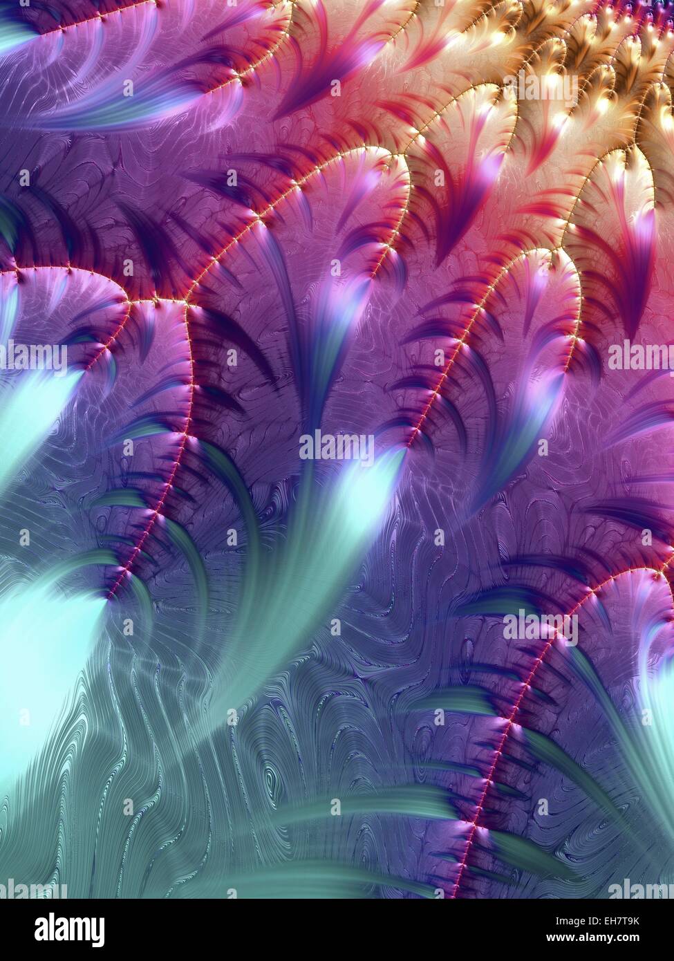 Mandelbrot fractal Stock Photo