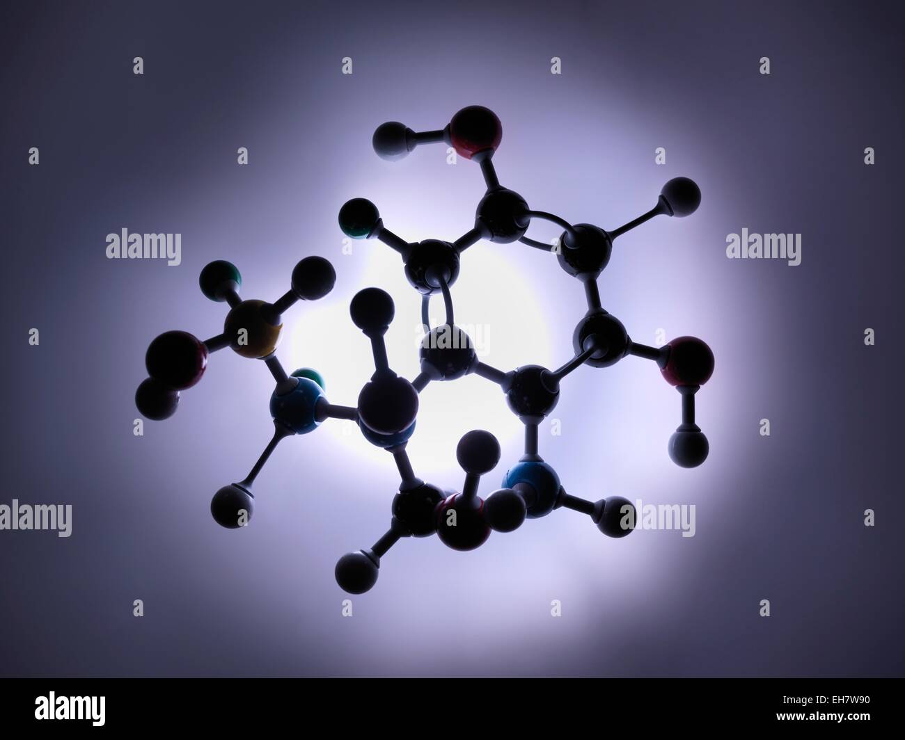 Molecular model ball stick hi-res stock photography and images - Alamy