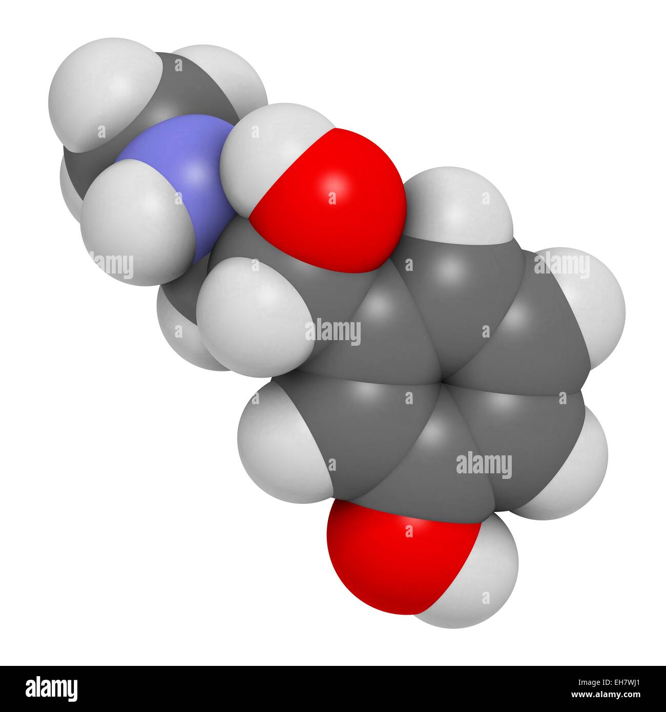 Phenylephrine decongestant drug molecule Stock Photo Alamy