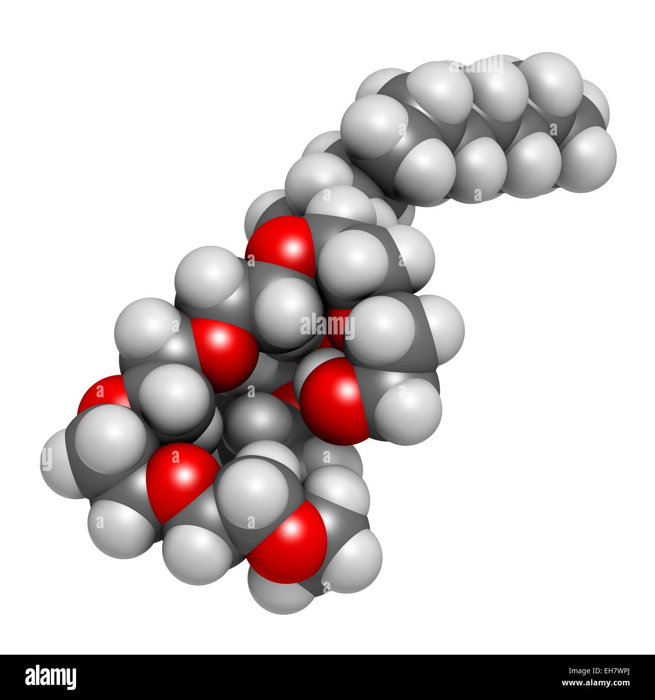 Polidocanol sclerosant drug molecule Stock Photo - Alamy