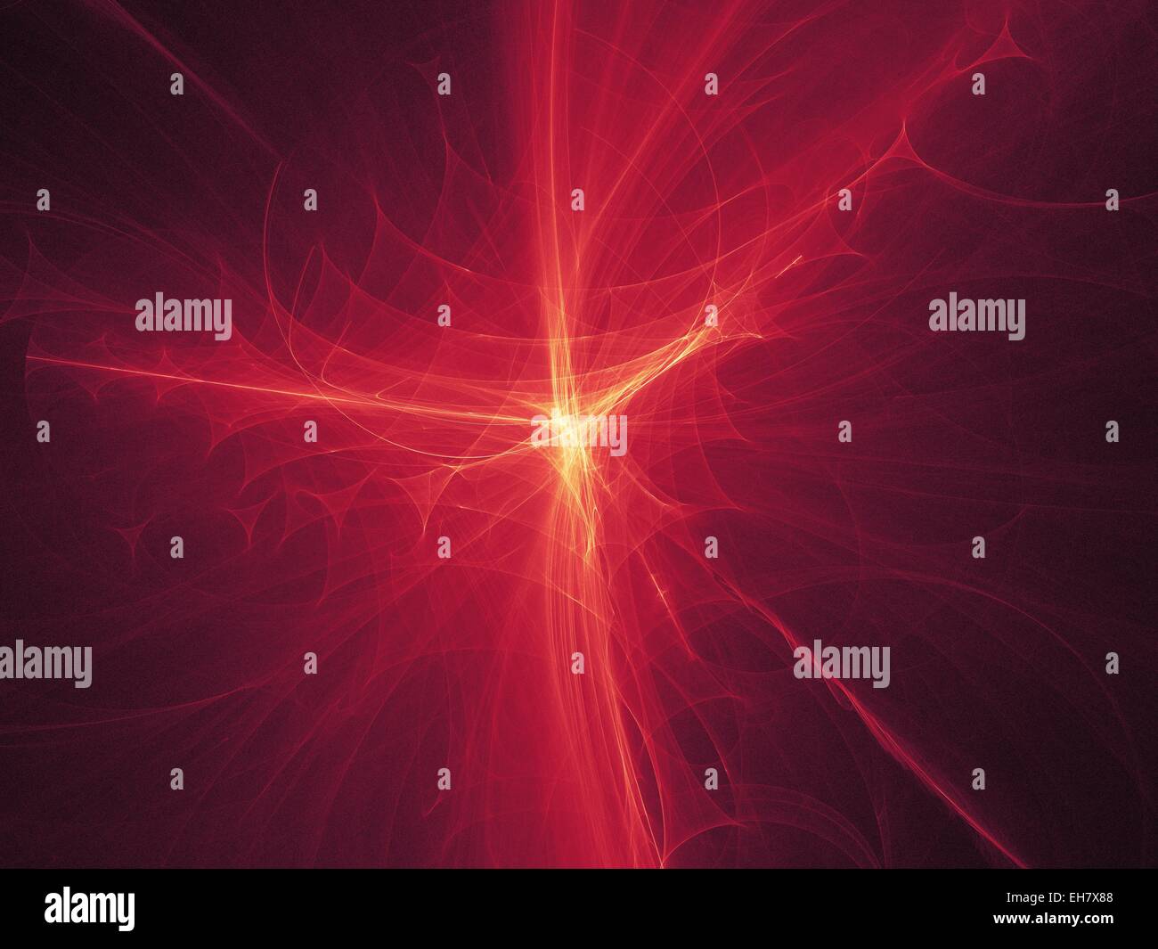 Light pattern, artwork Stock Photo